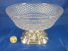 Vintage Glas Konfektschale /