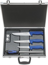 Magnetkoffer ErgoGrip Hausschlachter (mit Ausbeinmesser/Blockmesser/Wetzstahl, M