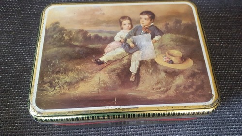 Vintage alte blechdose - vintage,