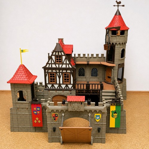 Playmobil ritterburg 3666 mit - ritterburg,