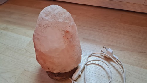 Kristall salzstein lampe mit - lampe,,
