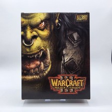 Warcraft III 3 Reign of Chaos PC Big Box Expansion Set Frozen Throne Top Zustand