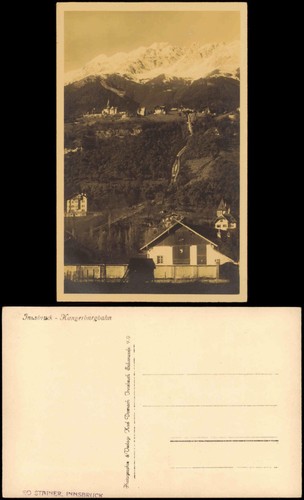 Ansichtskarte innsbruck - ansichtskarte,