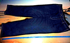 Walbusch  Jeans Hose  gefüttert blau Weite 52 cm L 104 cm  Thermo  Übergröße rar