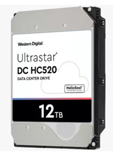 WD Ultrastar 12TB 3.5" SATA HDD für NAS Synology DiskStation DS411+II / DS412+