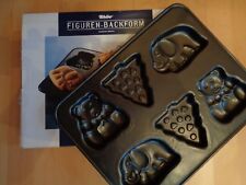 Figuren- Backform von Tschibo -  Bär, Elefant, Baum - insgesamt 6 Figuren