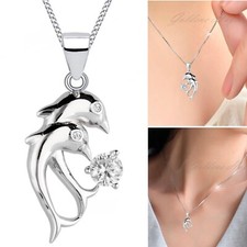 Delfin Kette 925 Sterling