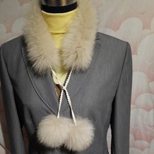Pelzkragen Stola Loop Echtfell