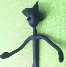 Seltene frühe Schleich Biegefigur JOPO  schwarz