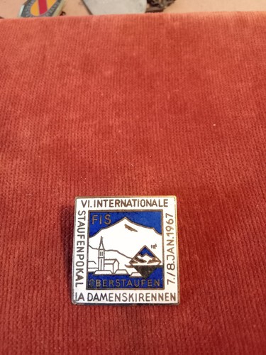 Abzeichen damen skirennen - abzeichen, vi