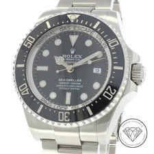 Rolex Sea-Dweller Deep Sea Stahl 44mm Automatik Taucher Uhr Fullset xxyy
