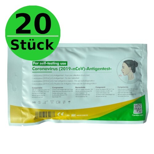 20x corona hotgen schnelltest - 20x,