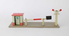 Heinrich Wimmer Nürnberg Bahnübergang mit Wärterhäuschen Blechspielzeug