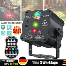 Lichteffekt RGB LED Laser Projektor Disco Party Deko Bühnenlicht Laserlicht USB