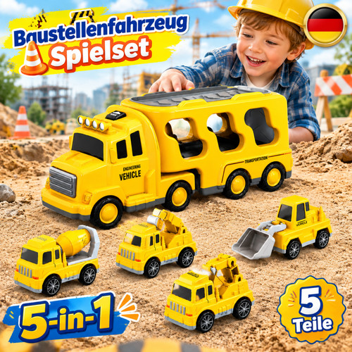 Baufahrzeuge set kinder lkw - kinder,
