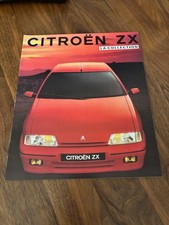 Citroen ZX Prospekt 05/1991