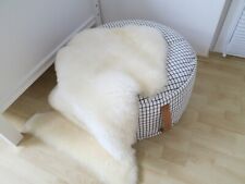 echtes Öko-Lammfell, Teppich, Schaffell, Fell, Kissen, Wohndeko