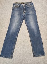 Hugo Boss Jeans Herren W34L34 Alabama Straight Classic Gerade Washed Out Vintage