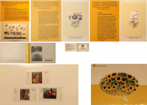 Konvolut deutsche post - konvolut,
