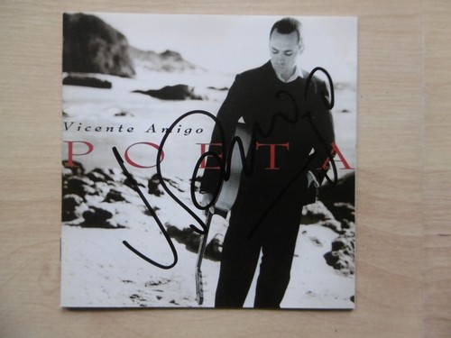 Vicente amigo autogramm - vicente,