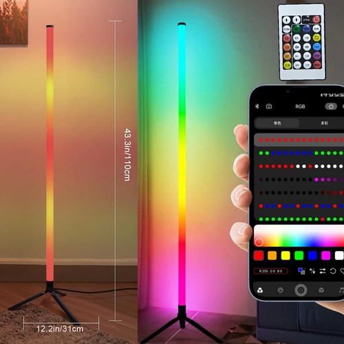 Led stehleuchte rgb dimmbar - stehleuchte,