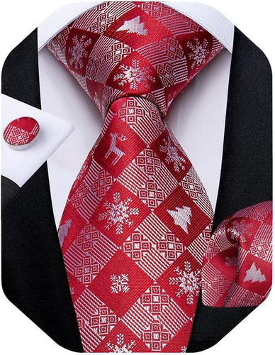 Mens weihnachten krawatte set - weihnachten,