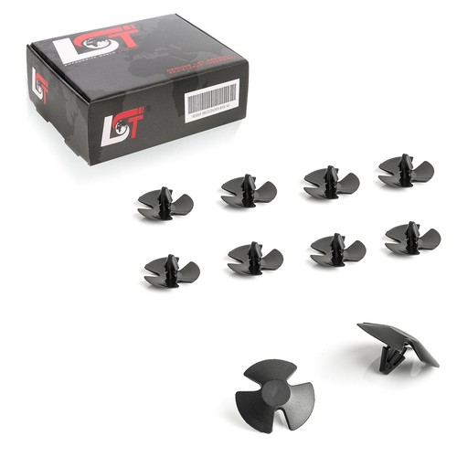 10x befestigungs clips - 10x,