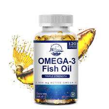Omega 3 Plus 2160mg 1296mg EPA & 864mg DHA Fischöl à Tagesdosis 120 Kapseln