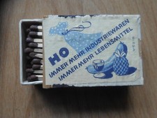 Streichholzschachtel DDR alt