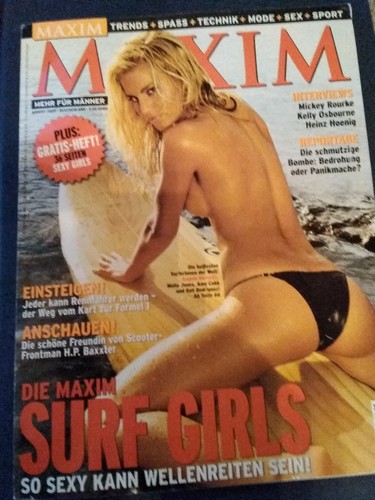 Männermagazin maxim surf - 2,