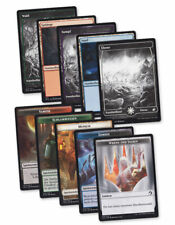 Magic the Gathering Innistrad Mitternachtsjagd Länder Token Embleme Foil MtG DE