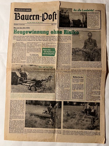 Prospekt faltblatt der - /,