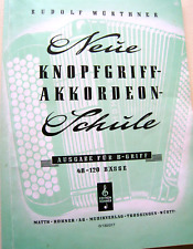 Akkordeon Schule Hohner Knopfgriff B-Griff