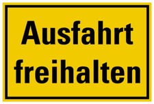 Aufkleber Sticker Warnung
