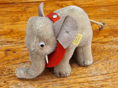 Alter steiff elefant aus - steiff,