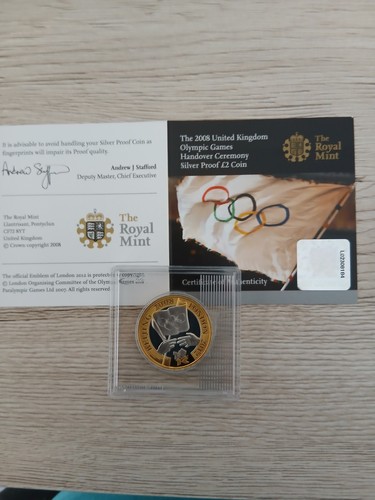 Silver proof 2008 olypia - 2,