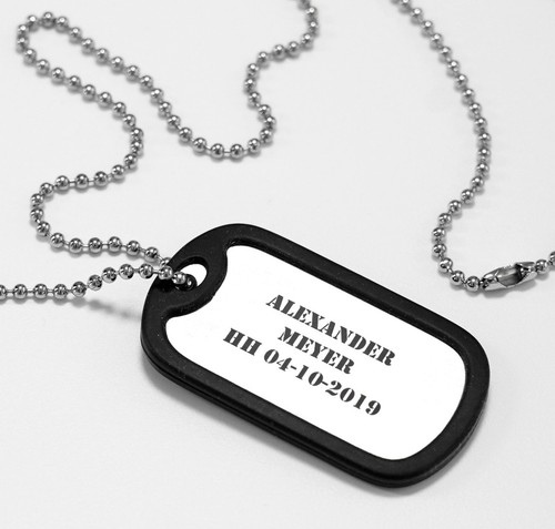 Army dog tag anhängerkette - dog,