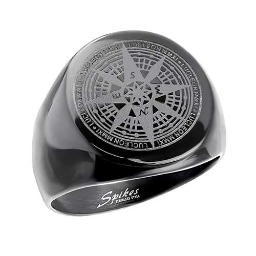 Edelstahl ring herren - ring,