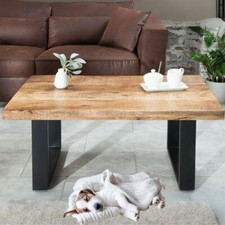 Massiver Couchtisch ARTE 100cm