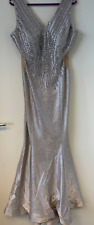 Abendkleid lang, Größe 36-38, mit kleine Schleppe, nie getragen