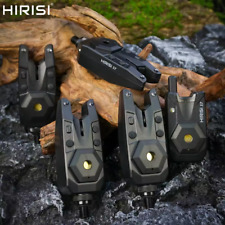 HIRISI Funk Bissanzeiger SET S7 wireless  Karpfen Angeln Carp Fisching 2/3/4 Set