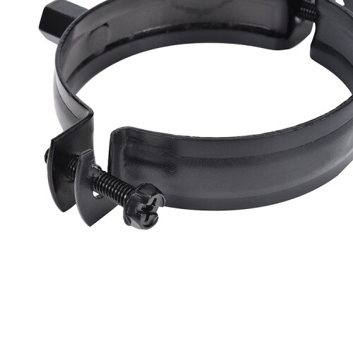 Ofenrohrhalter schwarz mit - ofenrohrhalter,