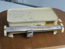 mech. Waage von Herzog Tisch- Haushaltswaage mit Schiebegewichte 10Kg 1960er-Jah