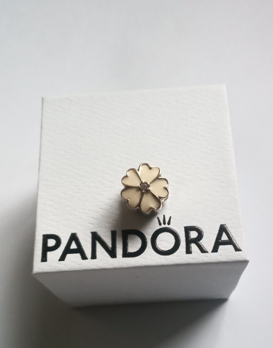 Pandora clip blume emaille - pandora,