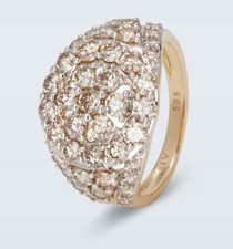 Harry Ivens IV Ring Gelbgold 585 champagner Brillanten ca. 2,60 ct.