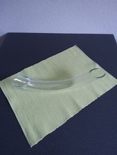 Glasvase liegend transparent