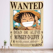 Luffy Anime One Piece Wanted
