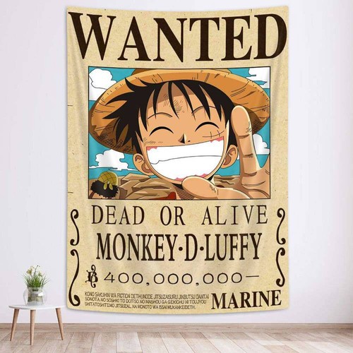Luffy anime one - luffy, wanted