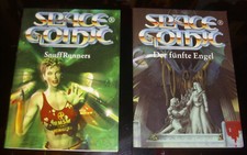 SPACE GOTHIC : 2 x - DER FÜNFTE ENGEL + SNUFFRUNNERS - neuwertig - 128 Seiten !