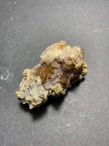 Fluorit quarz siderit - fluorit,, quarz,